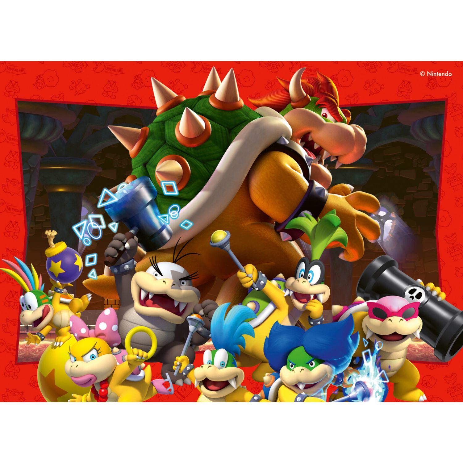 Ravensburger puzzle super mario - set 4 in 1 - 4 puzzle progressivi 12-24 pezzi, 3+ anni - Super Mario