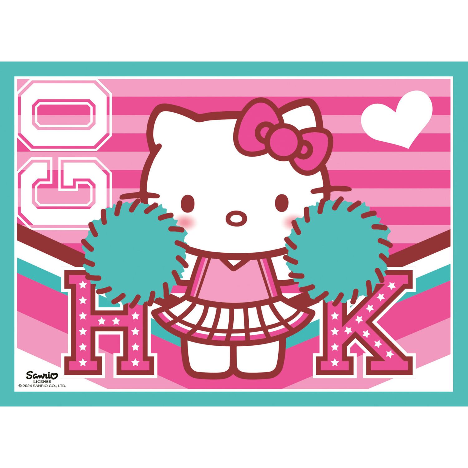Ravensburger - puzzle hello kitty, set 4 in 1: 12, 16, 20, 24 pezzi -età 3+ anni - Hello Kitty