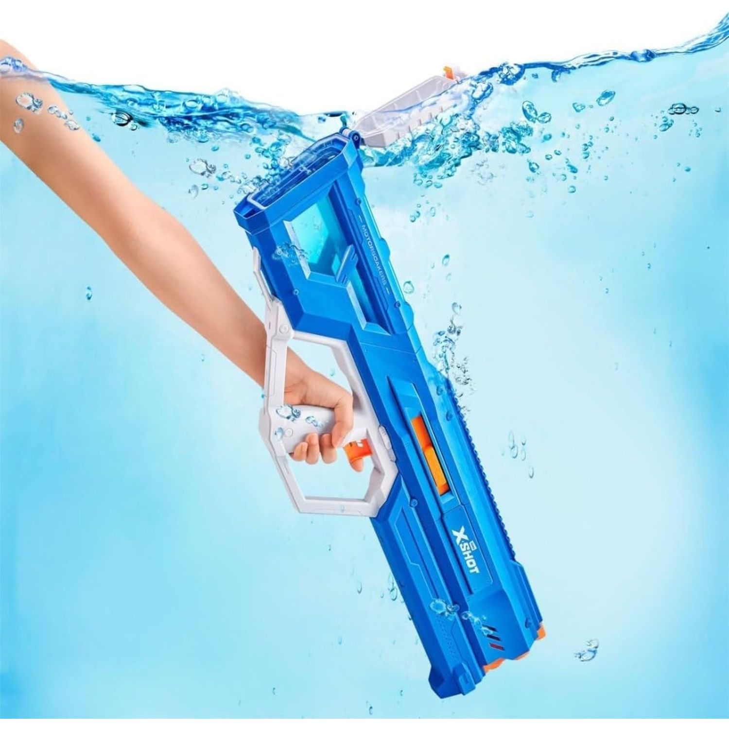 X shot motor soakers mega pulse blaster – il lanciatore d'acqua motorizzato per un divertimento senza fine - X-SHOT