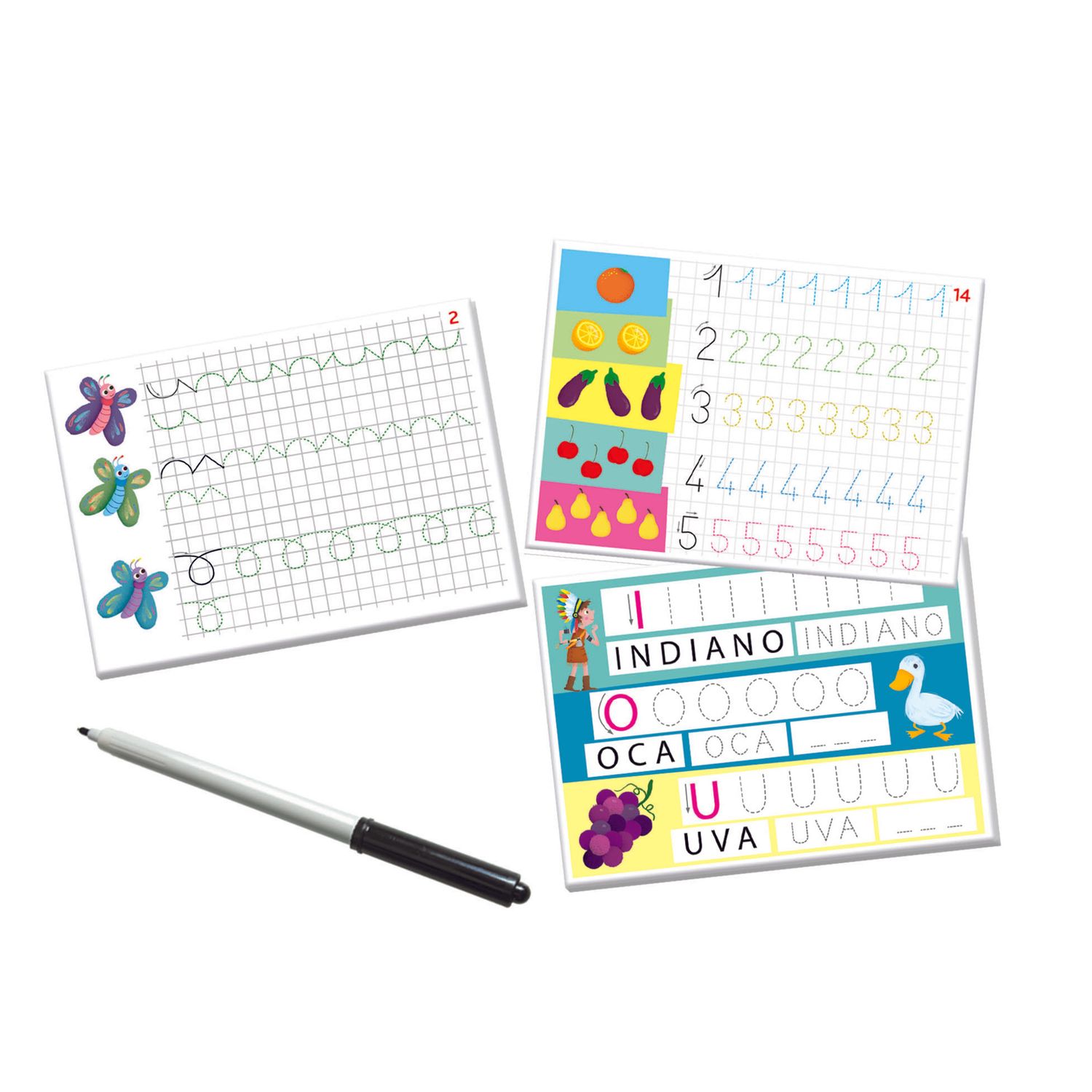 Clementoni imparo a scrivere 16844 – gioco educativo scrittura per bambini - SAPIENTINO