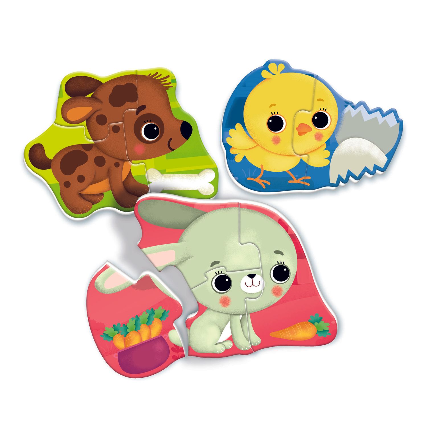 Clementoni montessori cuccioli in fattoria 16850 – gioco educativo montessori per bambini - SAPIENTINO