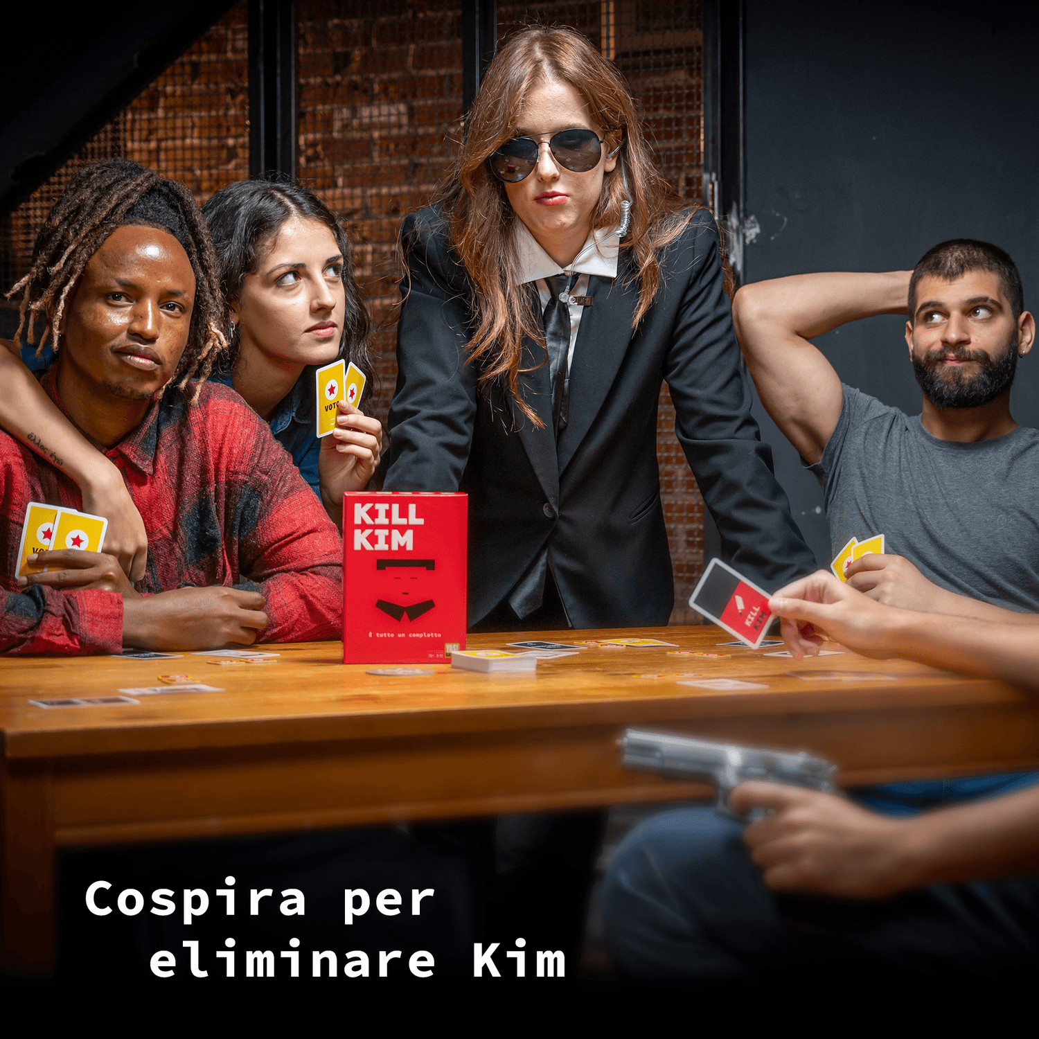 Kill kim - yas!games - l'unico in italiano - party games - ROCCO GIOCATTOLI