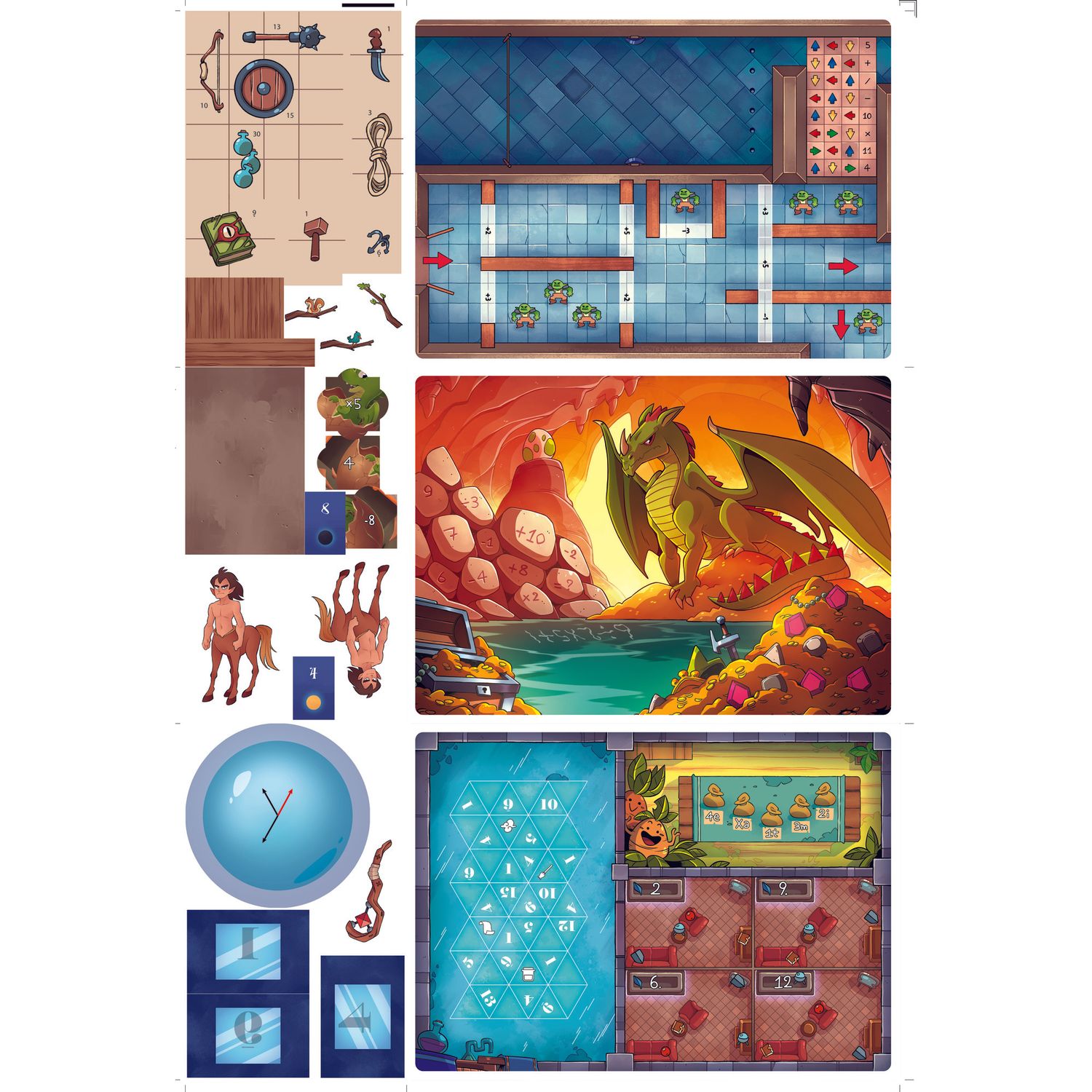 Clementoni sblocca la porta fantasy 16587 – gioco educativo sblocca la porta - CLEMENTONI