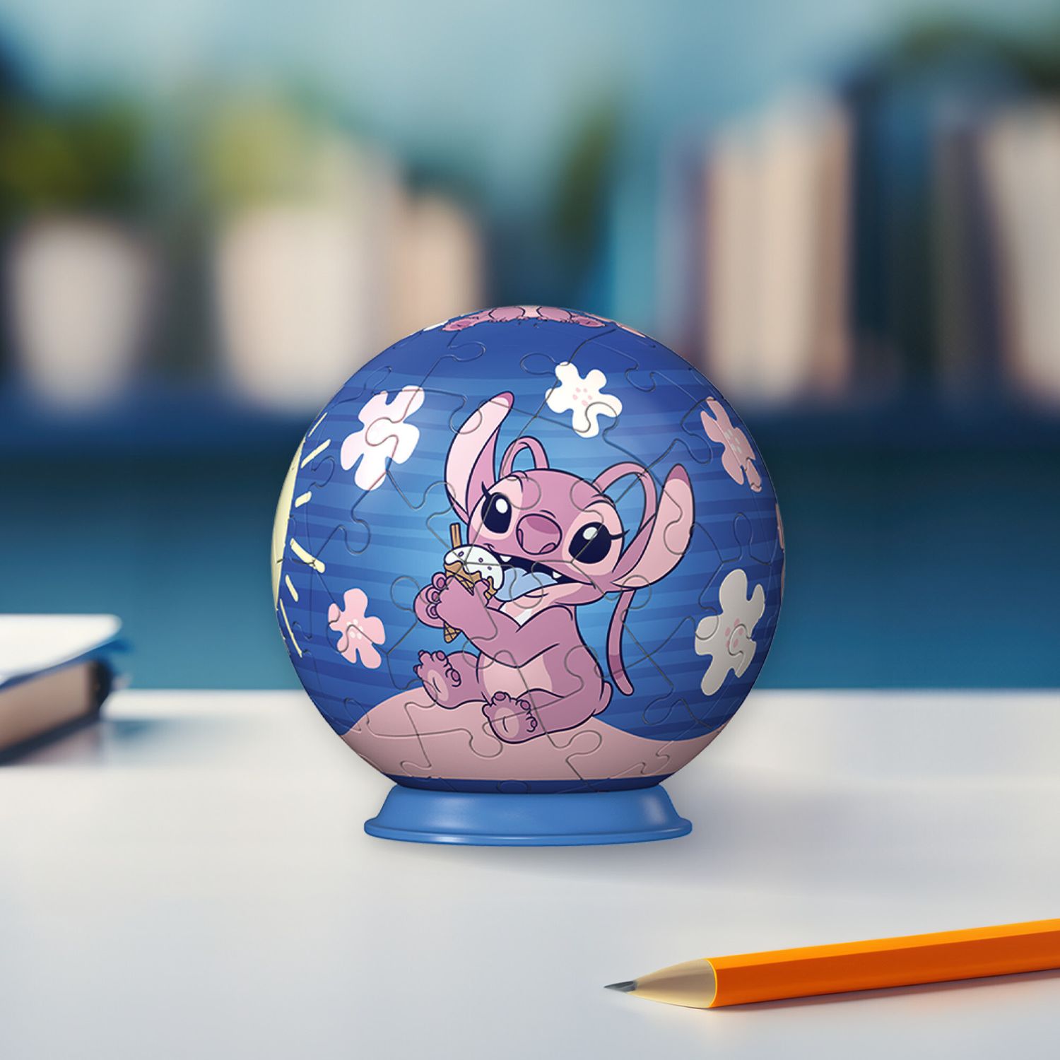 Ravensburger 3d puzzle disney angel (stitch) - 54 pezzi - puzzle unico per 6+ - Disney Stitch