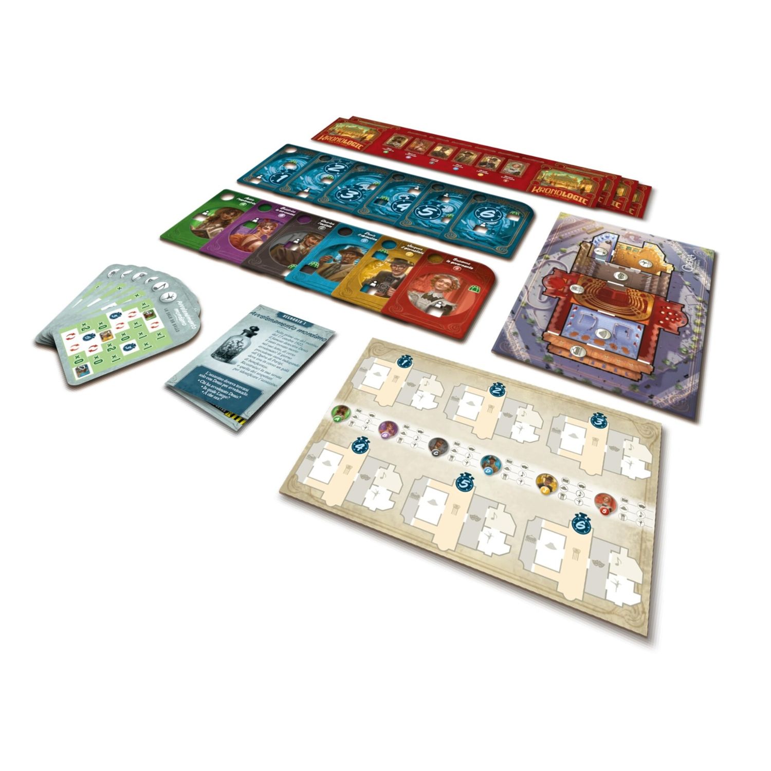 Kronologic paris 1920 – gioco investigativo e deduttivo nell’opéra di parigi - 1-4 giocatori - 8+ - 