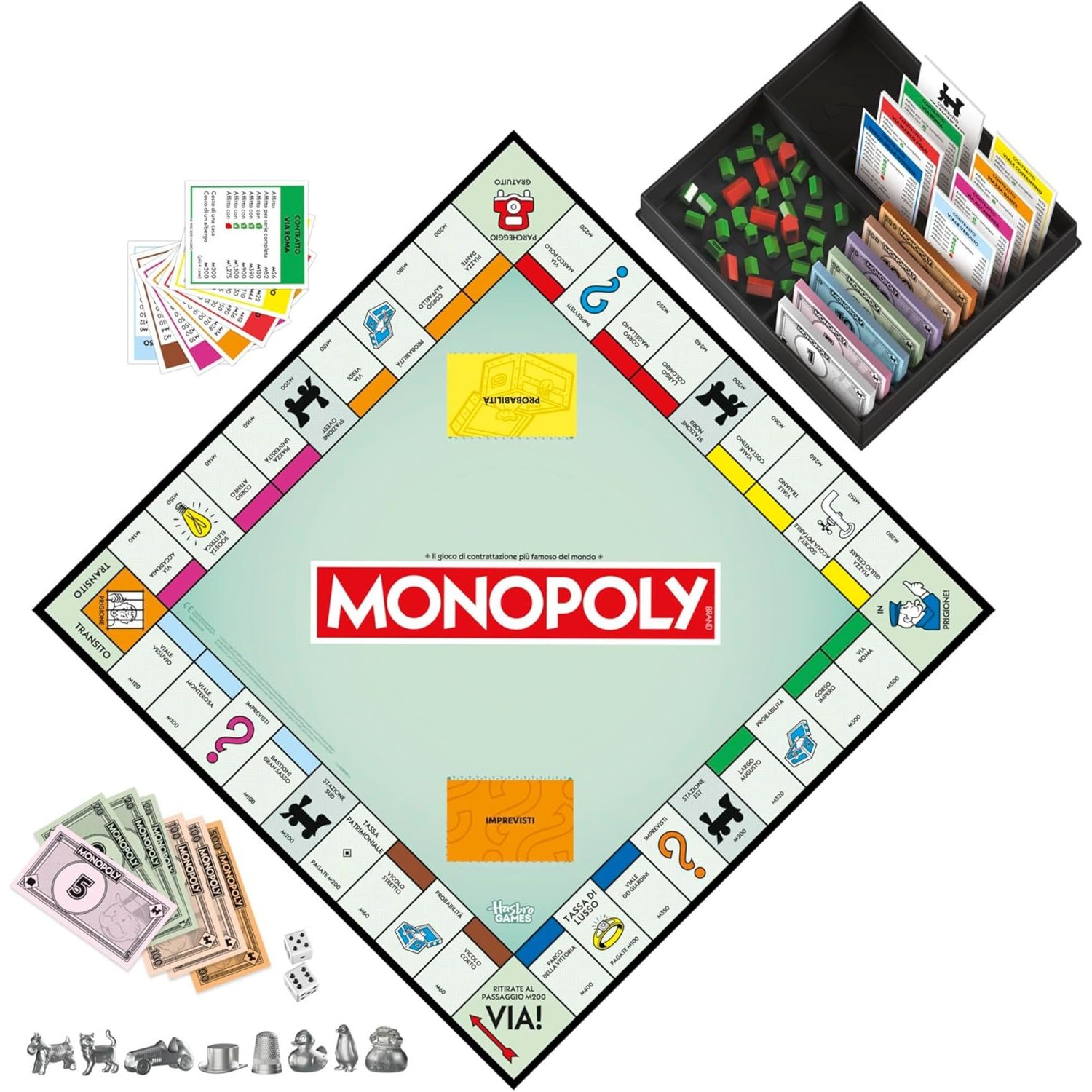 Monopoly classico edizione 2025: il classico gioco da tavolo di affari e investimenti – 2-6 giocatori – 8+ - MONOPOLY