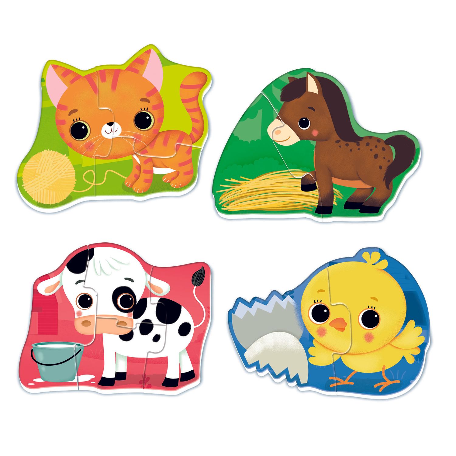 Clementoni montessori cuccioli in fattoria 16850 – gioco educativo montessori per bambini - SAPIENTINO