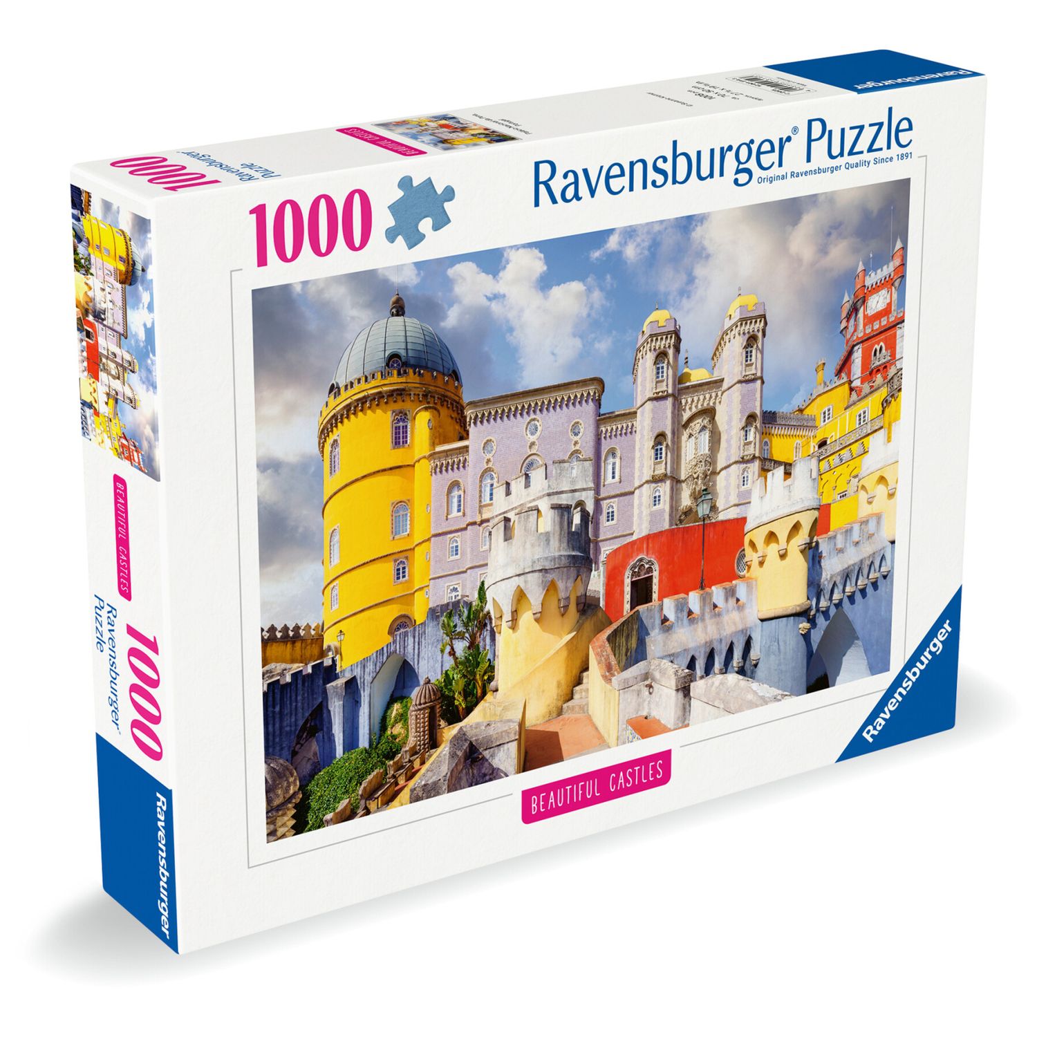 Ravensburger puzzle palácio nacional da pena - 1000 pezzi - bellezza portoghese - RAVENSBURGER