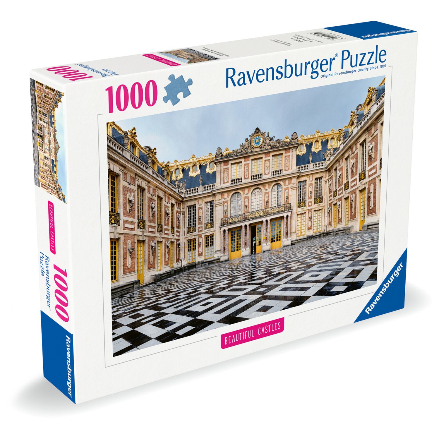 Ravensburger puzzle château de versailles - 1000 pezzi - splendore reale francese - RAVENSBURGER