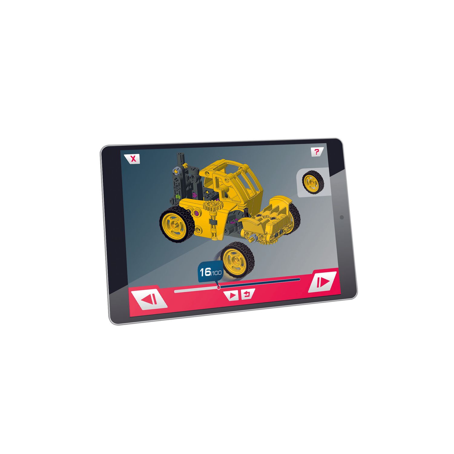 Clementoni scienza & gioco telehandler truck 19405 – giocattolo camion telehandler - CLEMENTONI