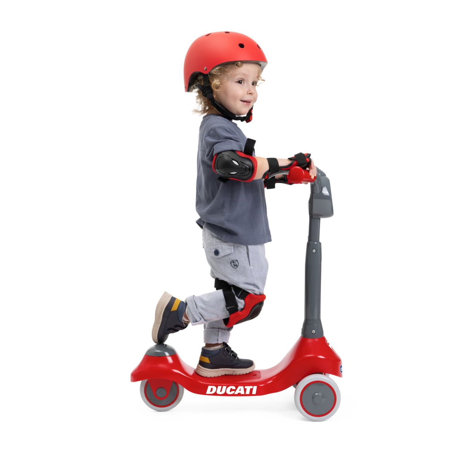 Monopattino ducati chicco - sicurezza, stabilità e divertimento per bambini fino a 20 kg - 2+ - chicco - Chicco
