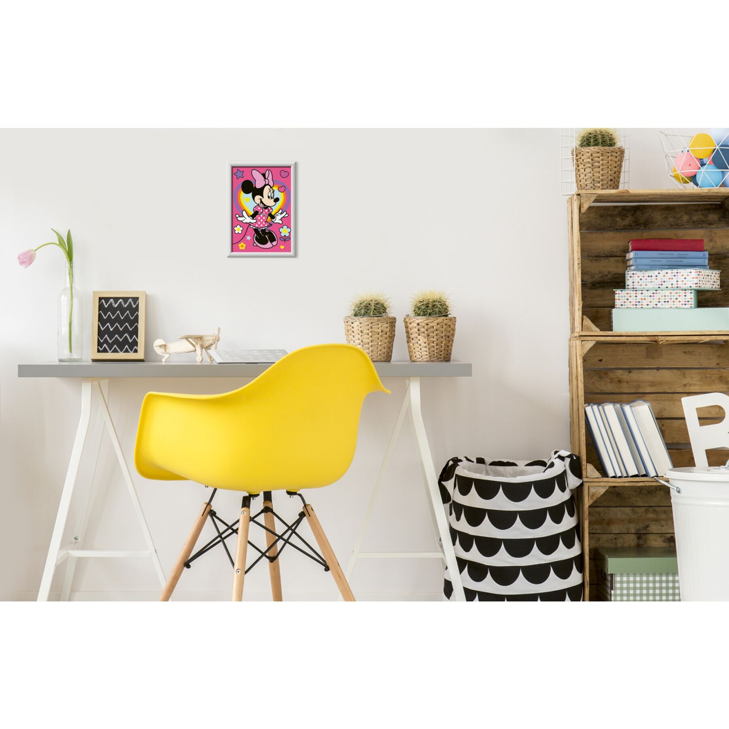 Ravensburger creart - minnie - dipingi con i numeri, set completo 7+ anni - Minnie