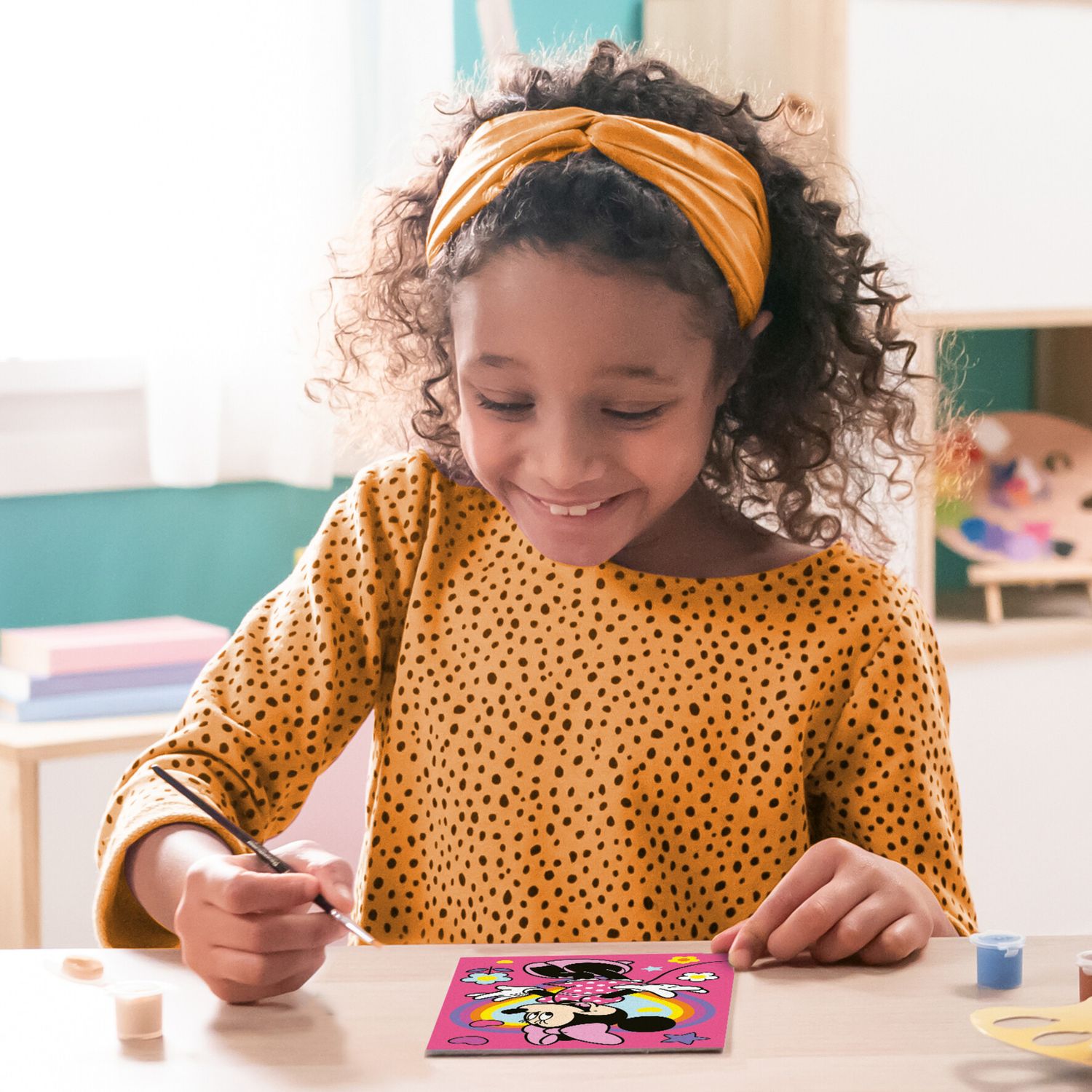 Ravensburger creart - minnie - dipingi con i numeri, set completo 7+ anni - Minnie