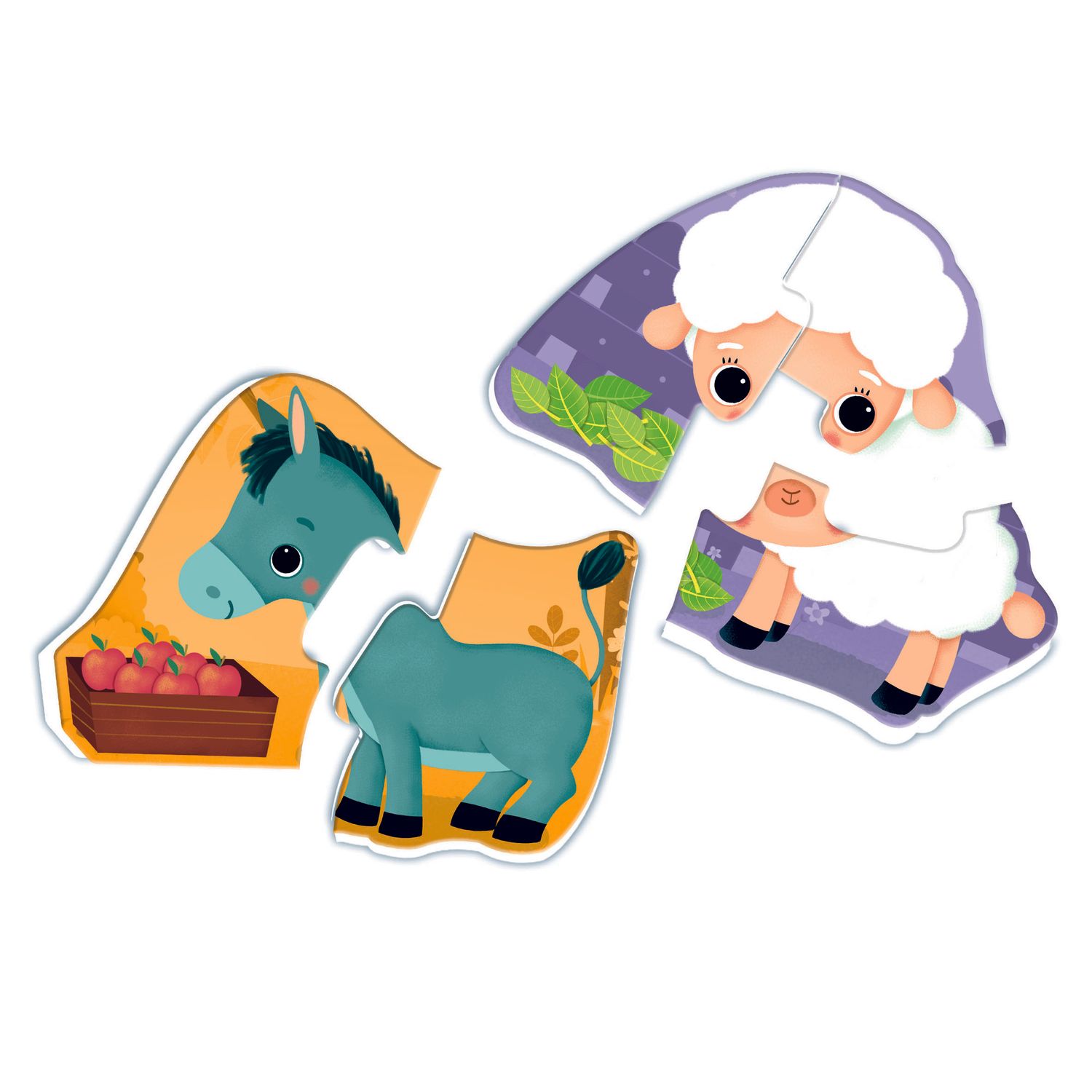 Clementoni montessori cuccioli in fattoria 16850 – gioco educativo montessori per bambini - SAPIENTINO