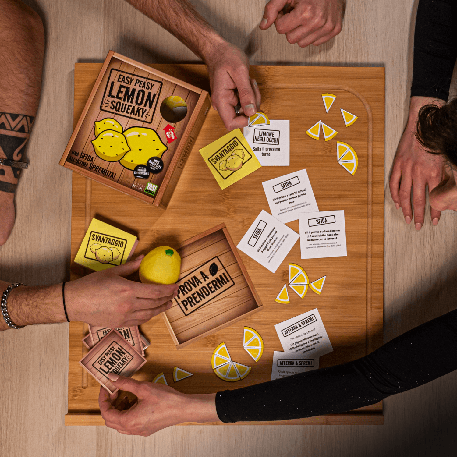 Easy peasy lemon squeaky - yas!games - l'unico in italiano - ROCCO GIOCATTOLI