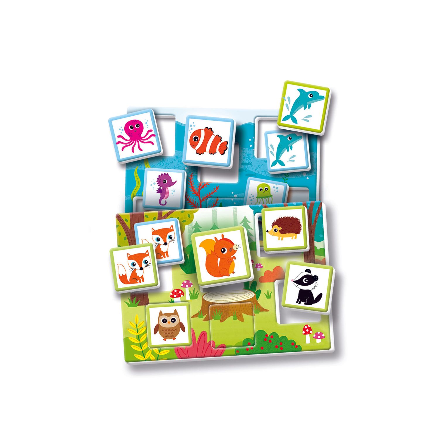 Clementoni tombola degli animali 16842 – gioco tradizionale tombola per bambini - SAPIENTINO