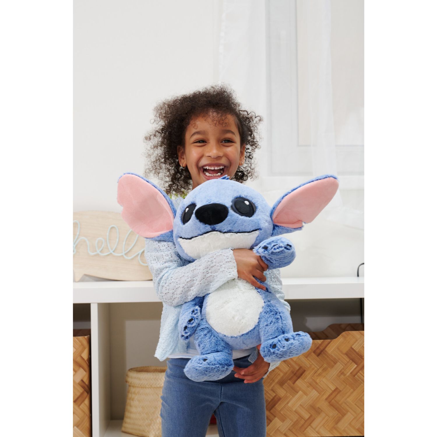 Peluche stitch disney live action 41 cm – morbido e originale, +0 mesi - Disney Stitch