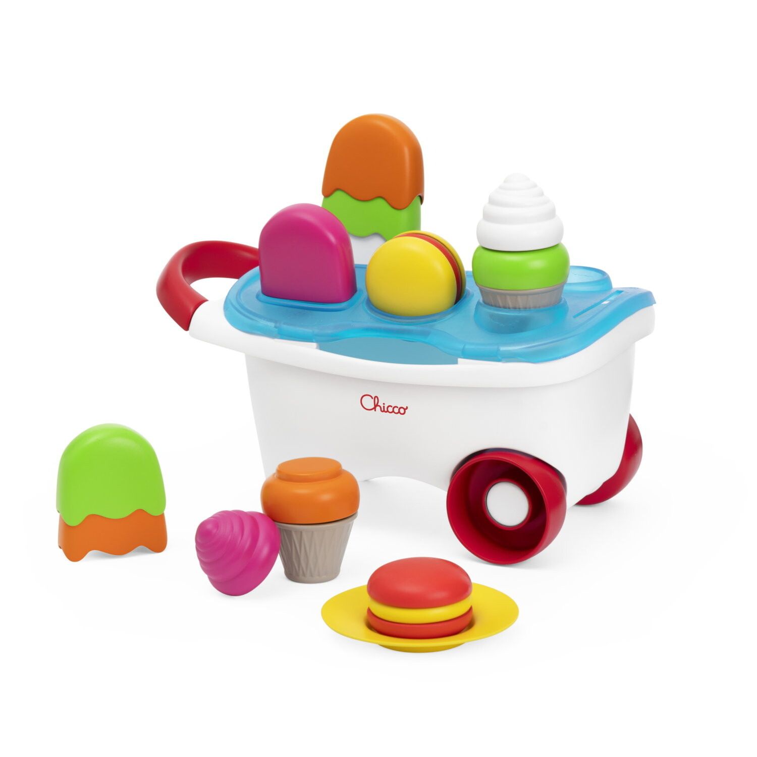 Carretto dei gelati smart2play – gioco educativo, 12-36 mesi - chicco - Chicco