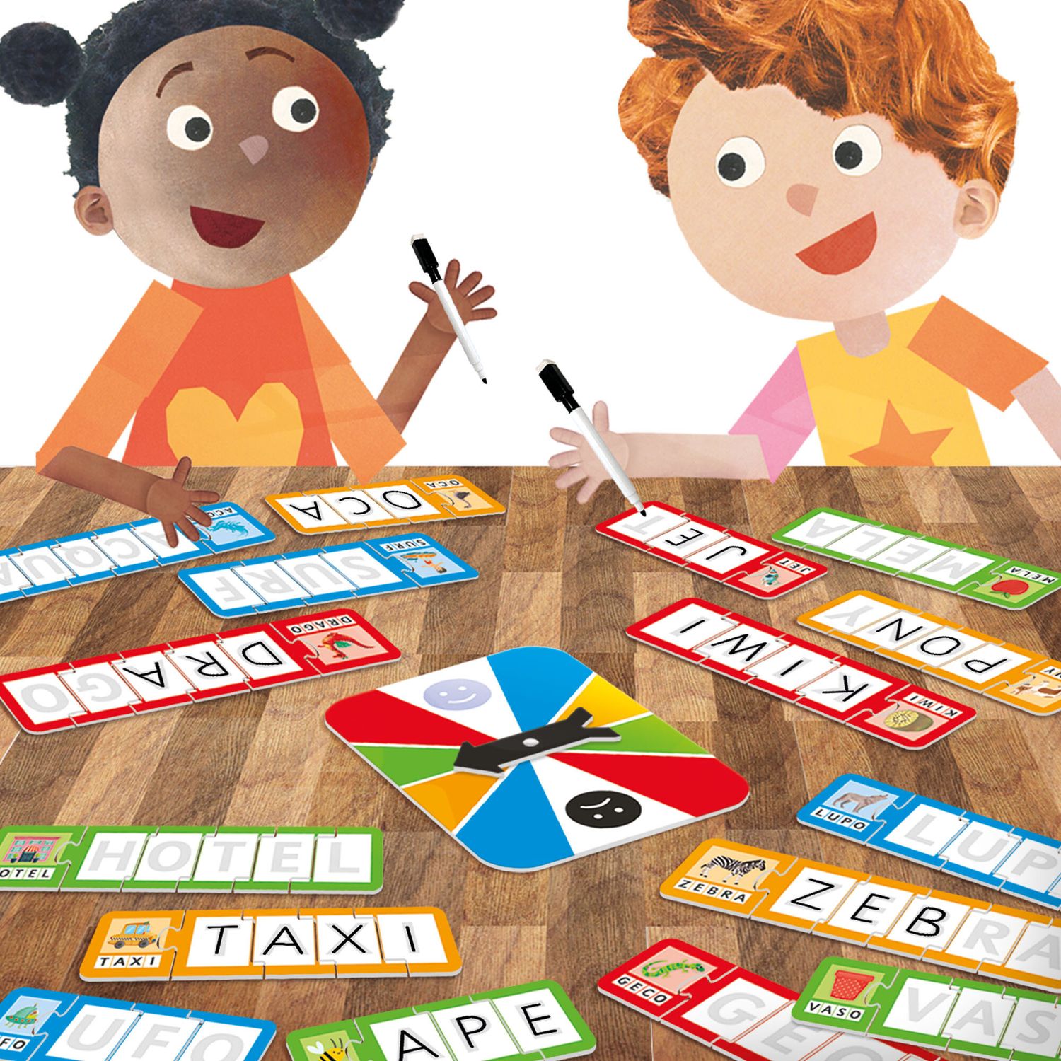 Il giocalettere – tombola delle parole per leggere e scrivere divertendosi - HEADU