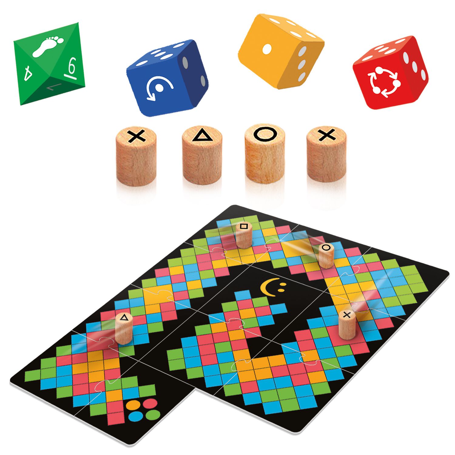 La corsa più folle del mondo-il gioco - time di prontezza e colpo d’occhio, 8-99 anni, 4-8 giocatori - HEADU