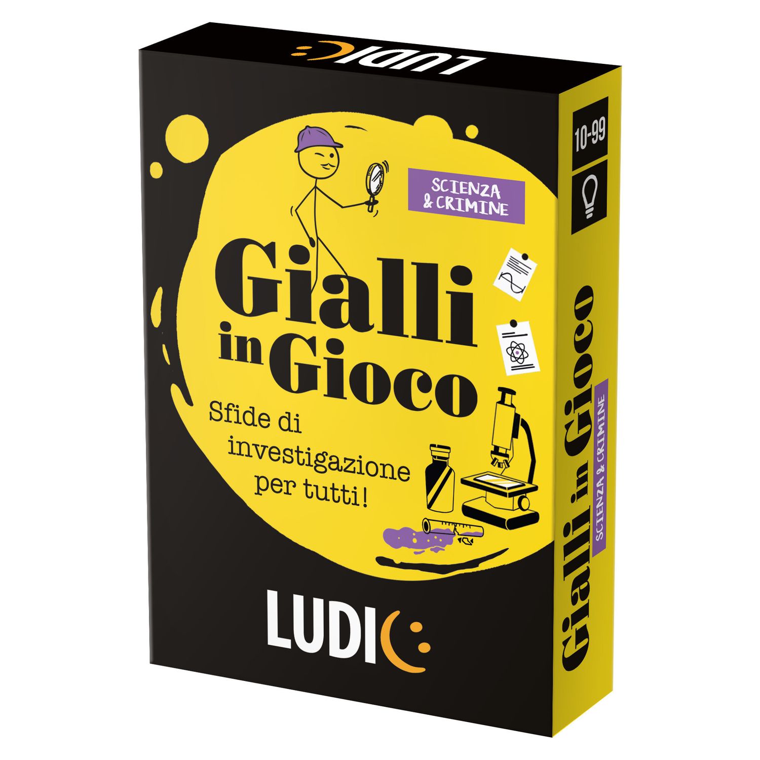 Gialli in gioco scienza & crimine - sfide di investigazione per tutti! - LUDIC