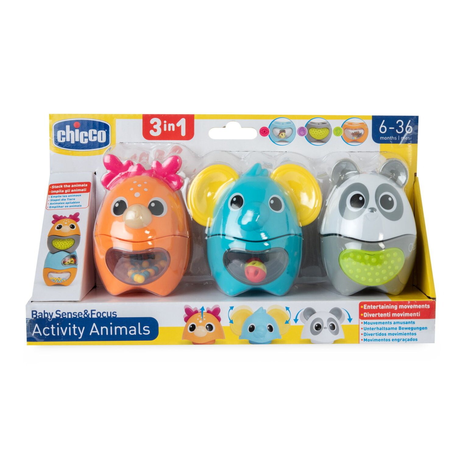 Activity animals – baby sense&focus, 6-36 mesi - chicco - Chicco