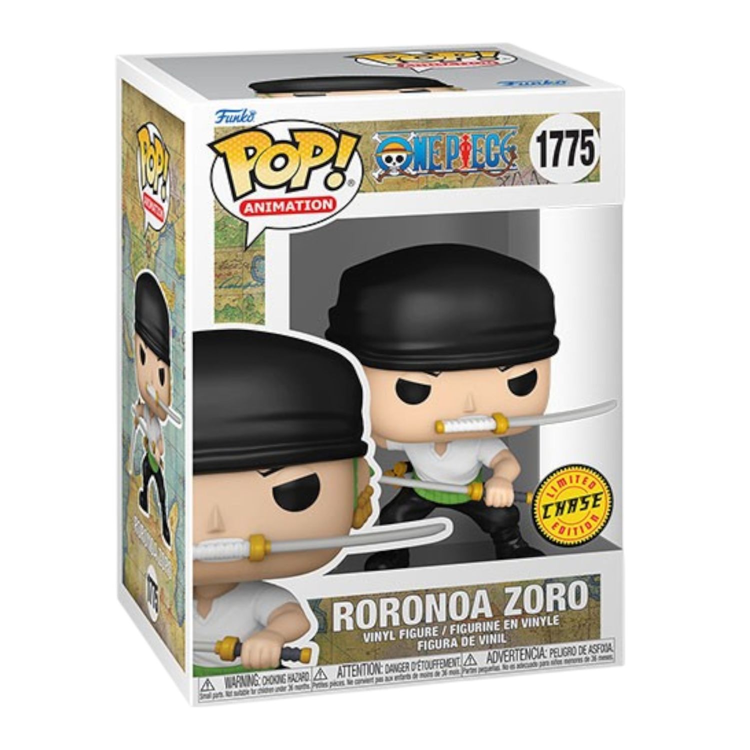 Funko pop one piece roronoa zoro - versione chase - 1775 - ONE PIECE