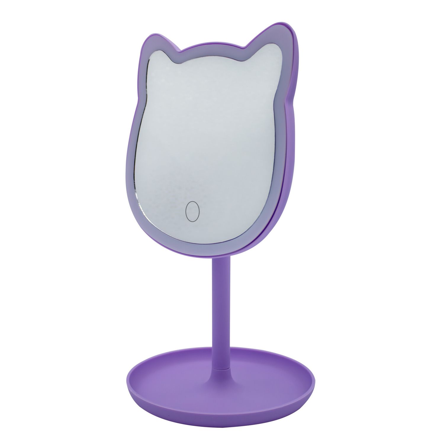 Specchio led make up a forma di gatto – specchiera da trucco divertente e colorata - IBS