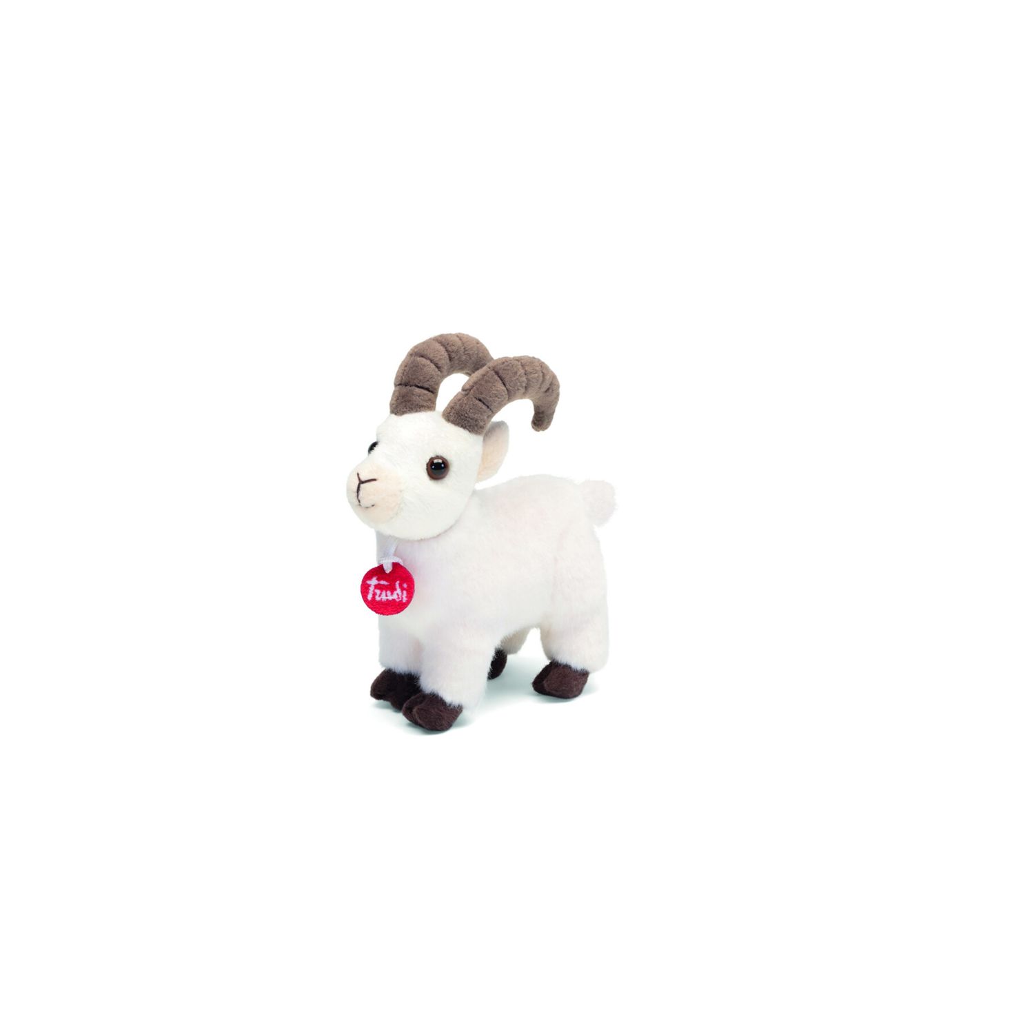 Peluche trudino stambecco bianco  deluxe - trudi - Trudi