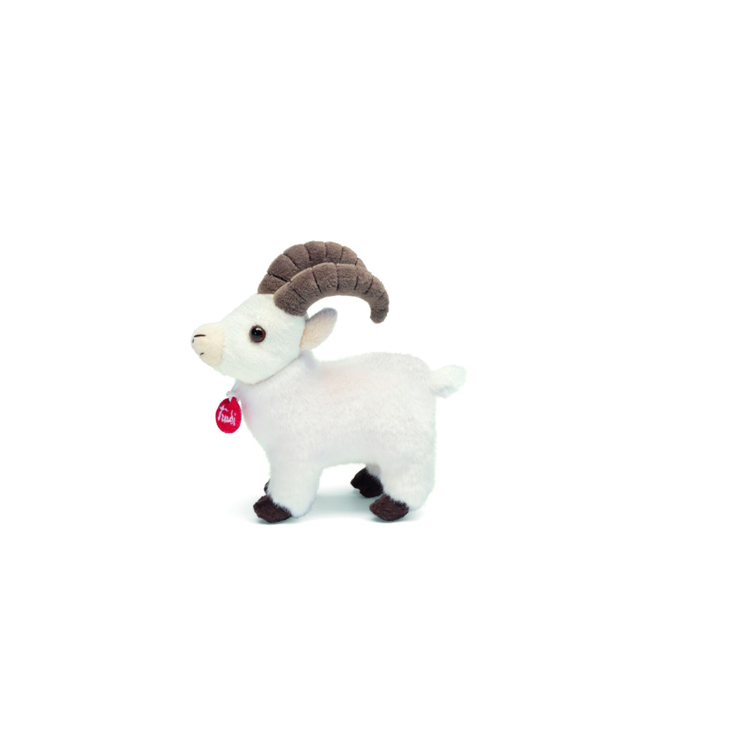 Peluche trudino stambecco bianco  deluxe - trudi - Trudi
