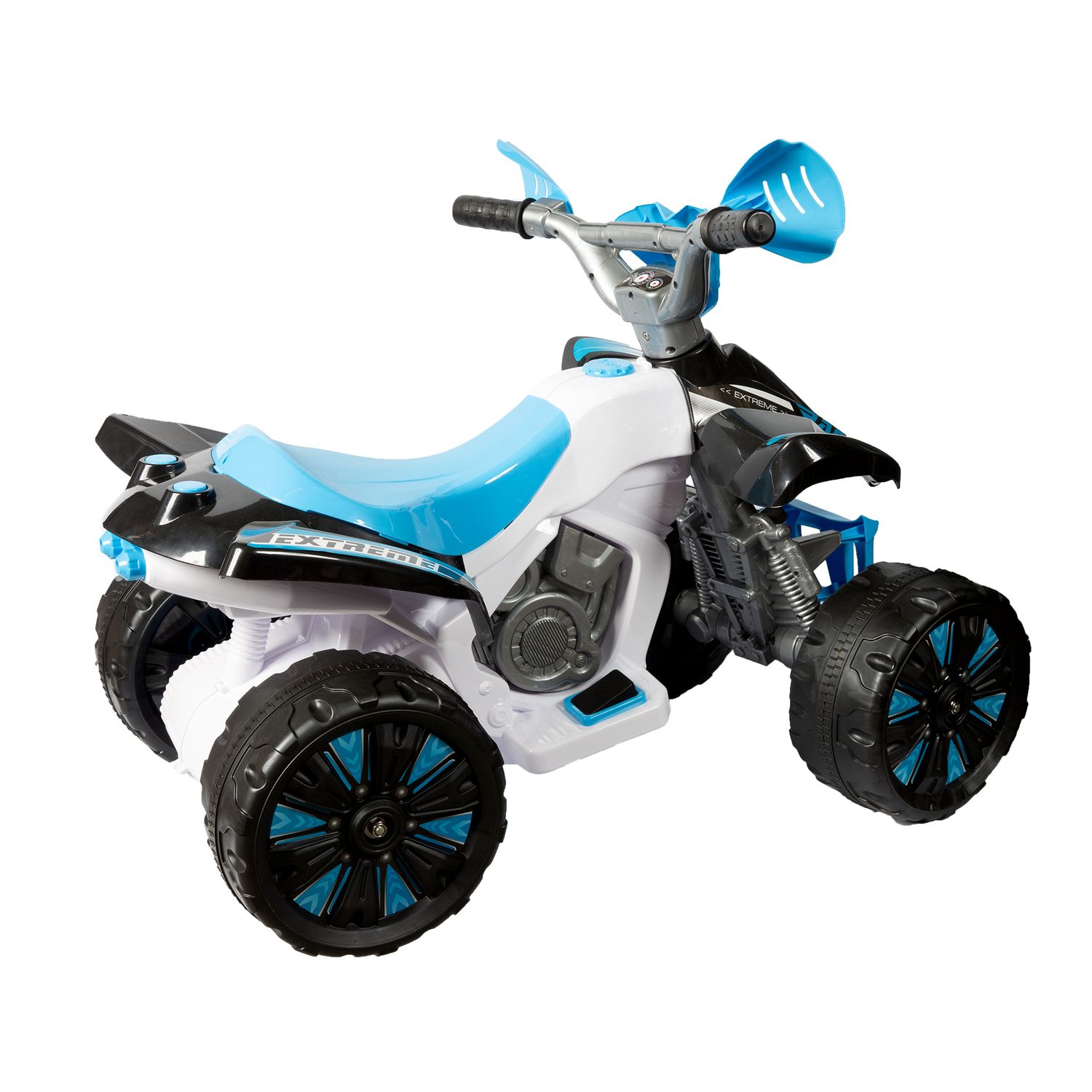 Quad elettrico 6v per bambini con acceleratore a pedale e ruote antiscivolo - SUN&SPORT