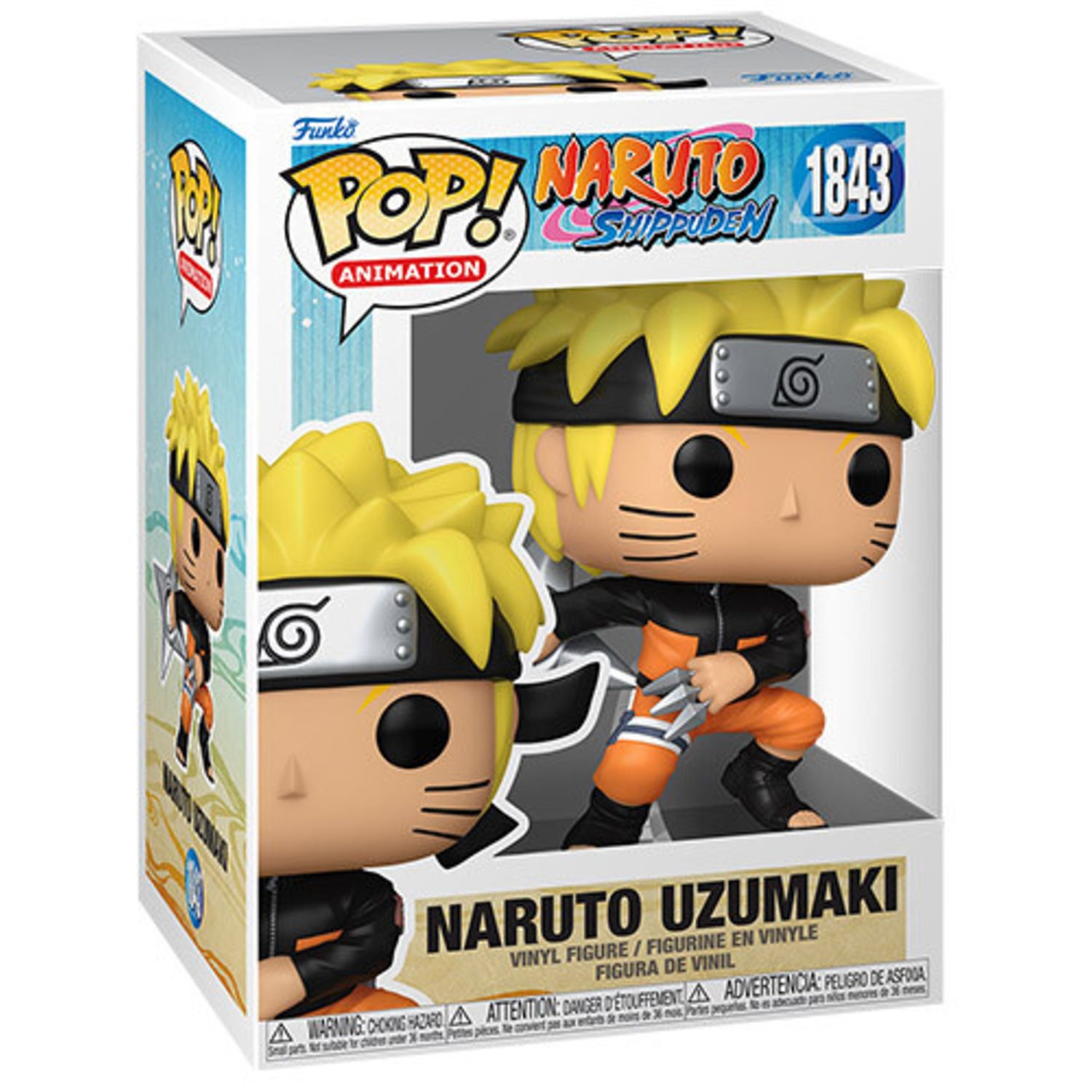 Funko pop one naruto shippuden - naruto shuriken - versione chase 1843 - NARUTO