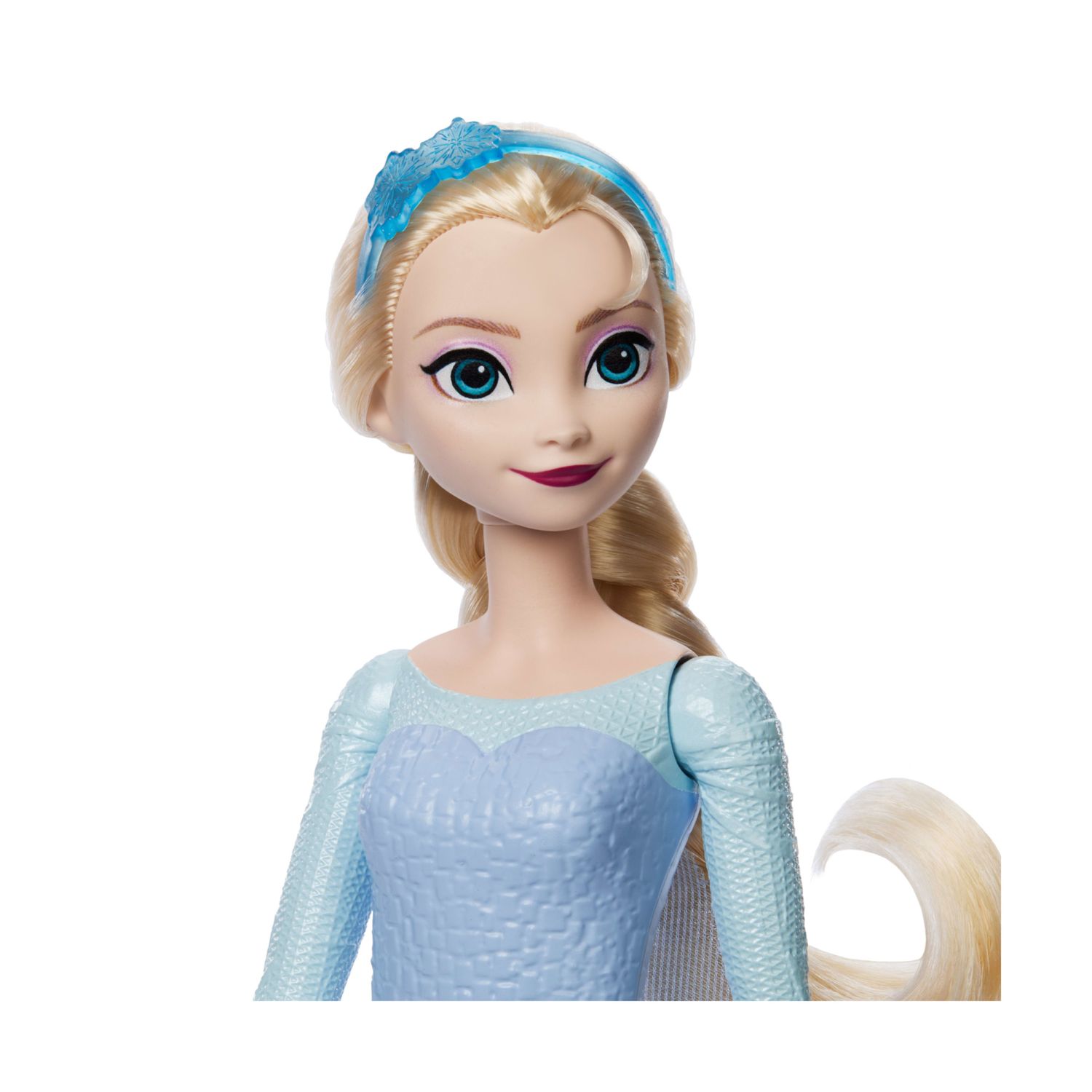 Mattel disney frozen - elsa spin & reveal, bambola ispirata al film disney con 11 sorprese incluse - Frozen