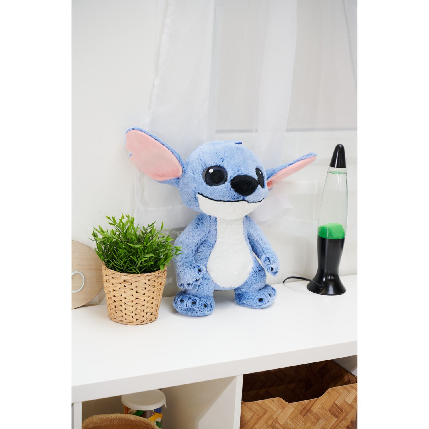 Peluche stitch disney live action 41 cm – morbido e originale, +0 mesi - Disney Stitch