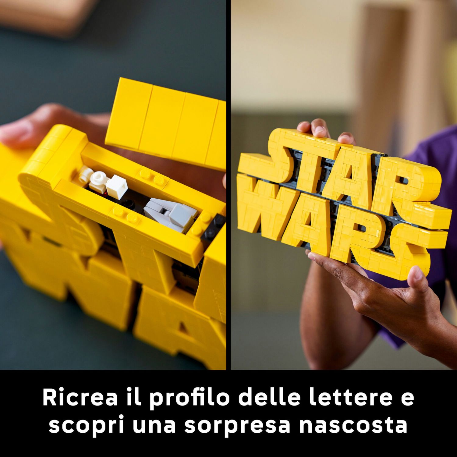 Lego star wars 75407 – logo star wars da costruire e collezionare - LEGO STAR WARS, LEGO® Star Wars™, Lego, Star Wars