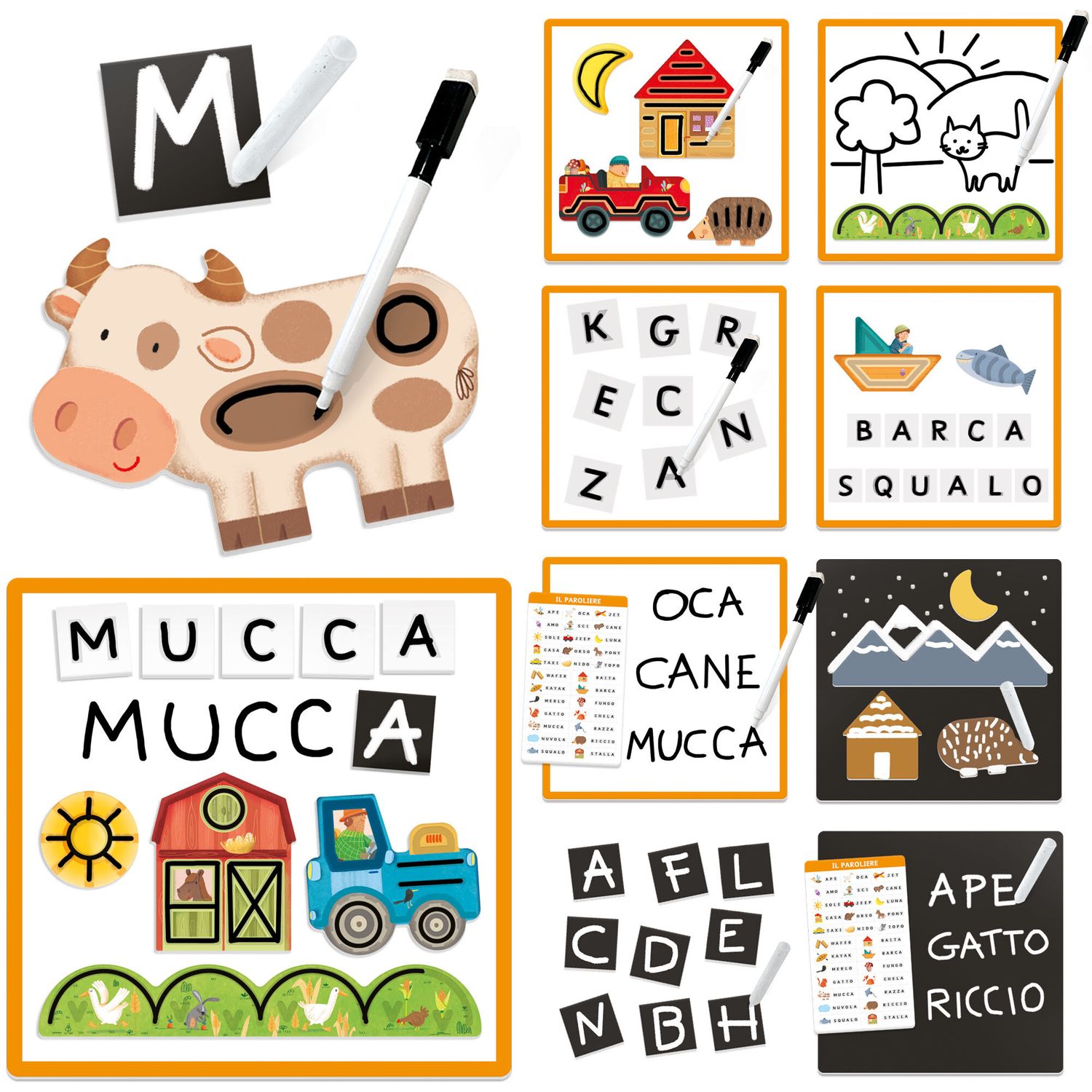 Gioco, disegno e scrivo – laboratorio di prescrittura e creatività 3+ - HEADU