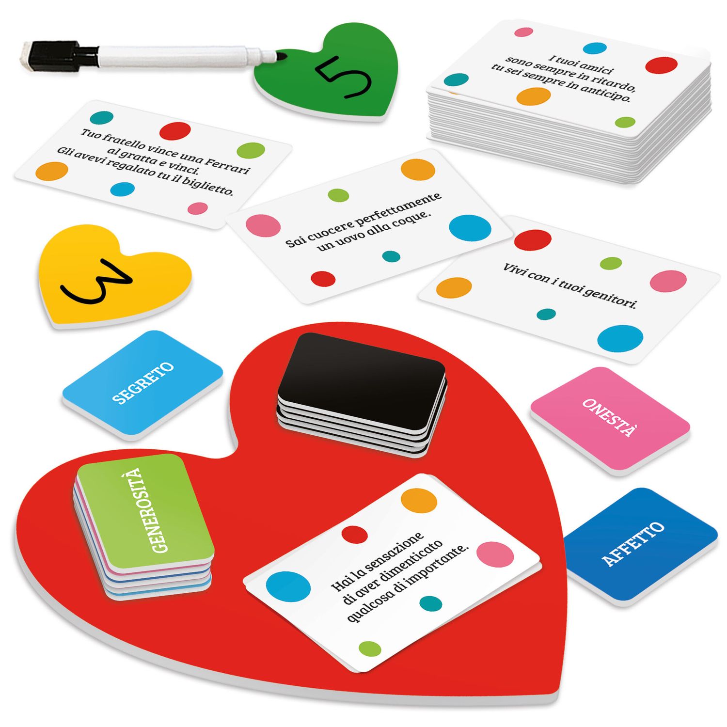 Parliamone - il gioco che ti fa dire cose che non avresti mai detto, 8-99 anni, 3-6 giocatori - LUDIC