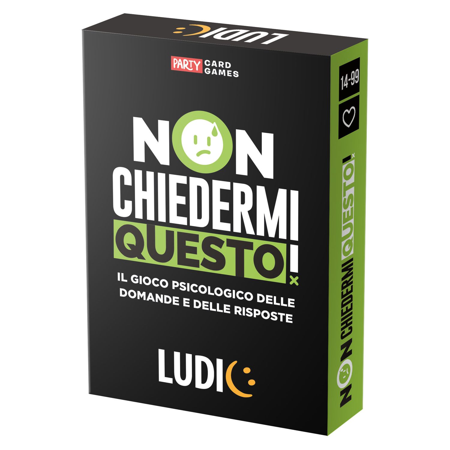 Non chiedermi questo! - il gioco psicologico delle domande e delle risposte. un party game brillante che stimola le relazioni e la dialettica! - LUDIC