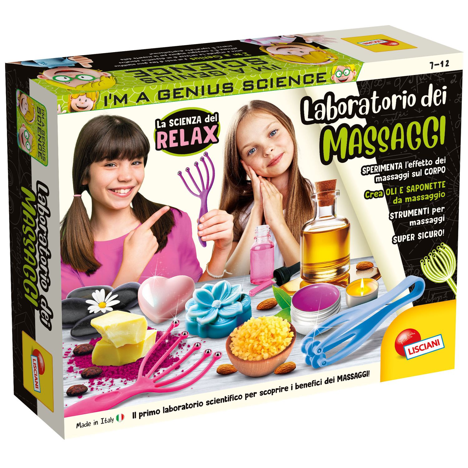 I’m a genius laboratorio dei massaggi – kit sensoriale educativo e divertente - LISCIANI