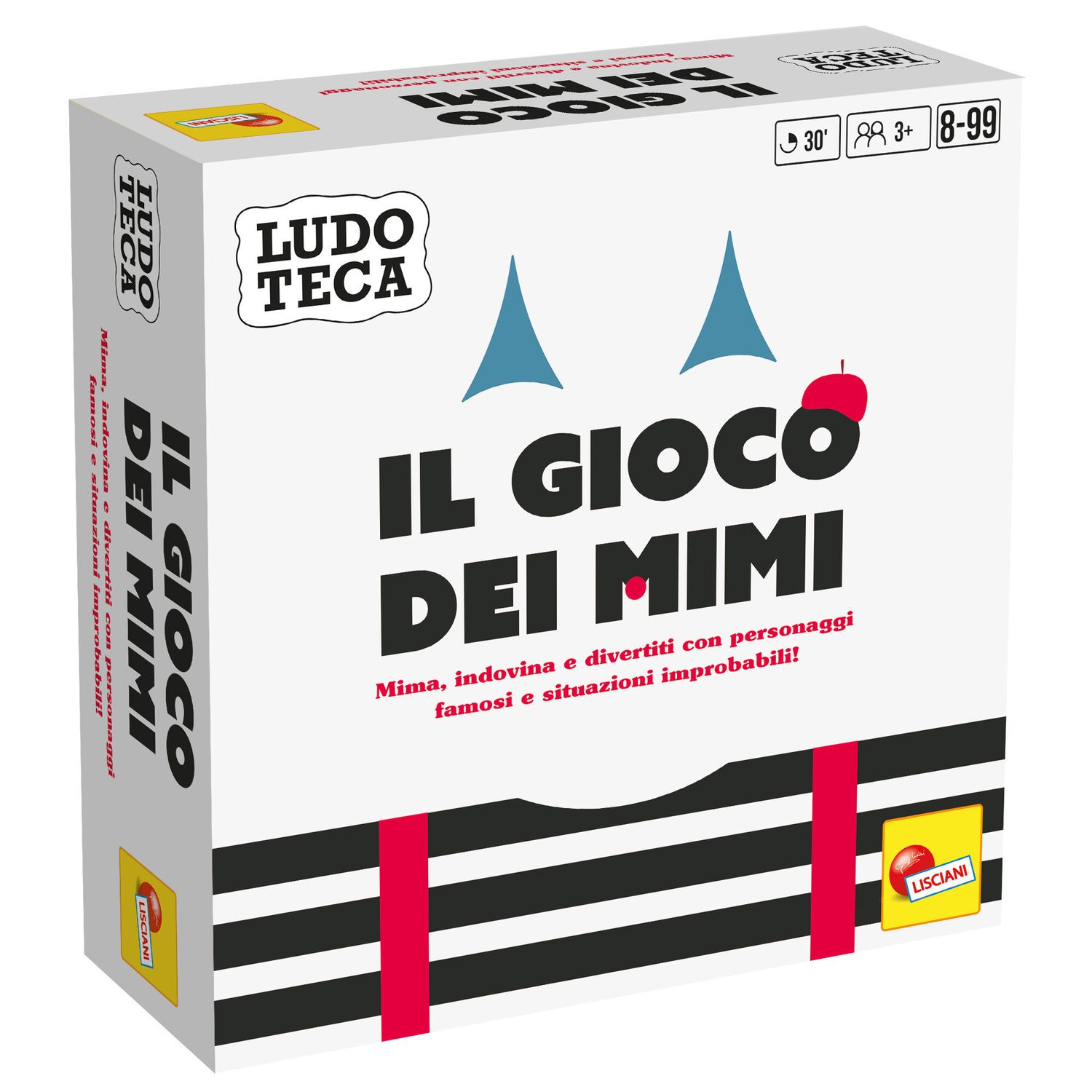 Ludoteca pocket il gioco dei mimi – sfida amici e famiglia con le imitazioni - LISCIANI