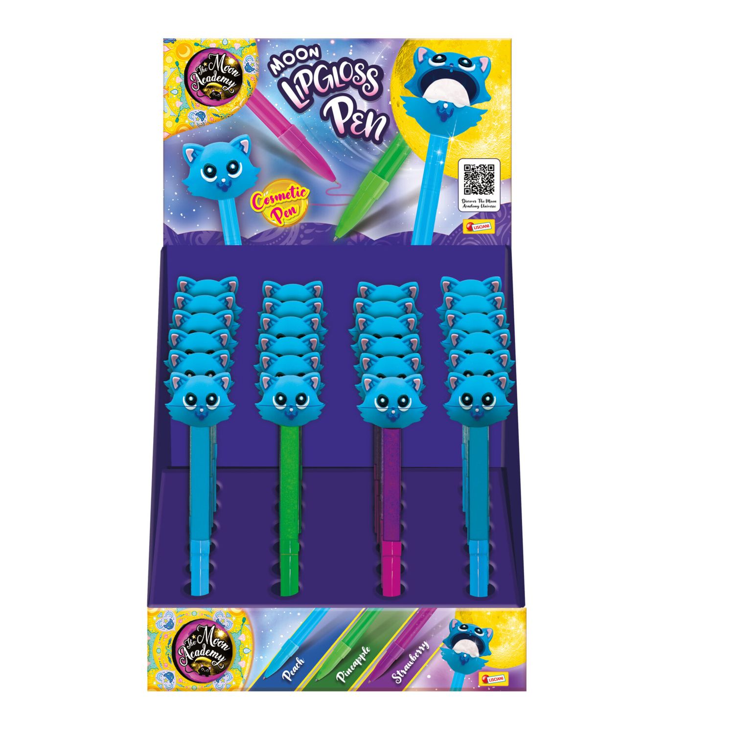 Moon academy moon lipgloss pen – penna gloss effetto luna per bambine - LISCIANI