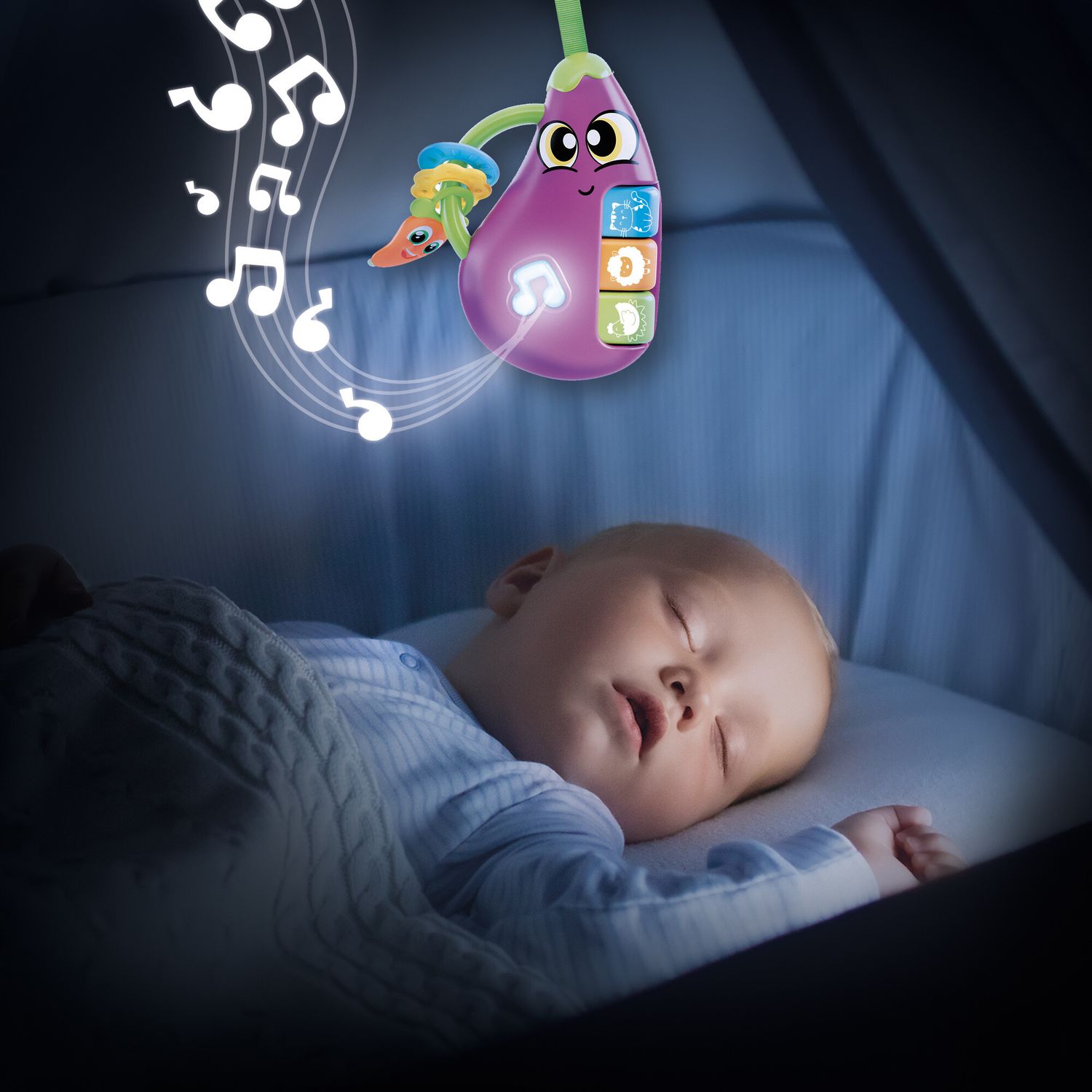 Carotina baby eggplant – melanzana baby morbida per il gioco educativo - LISCIANI