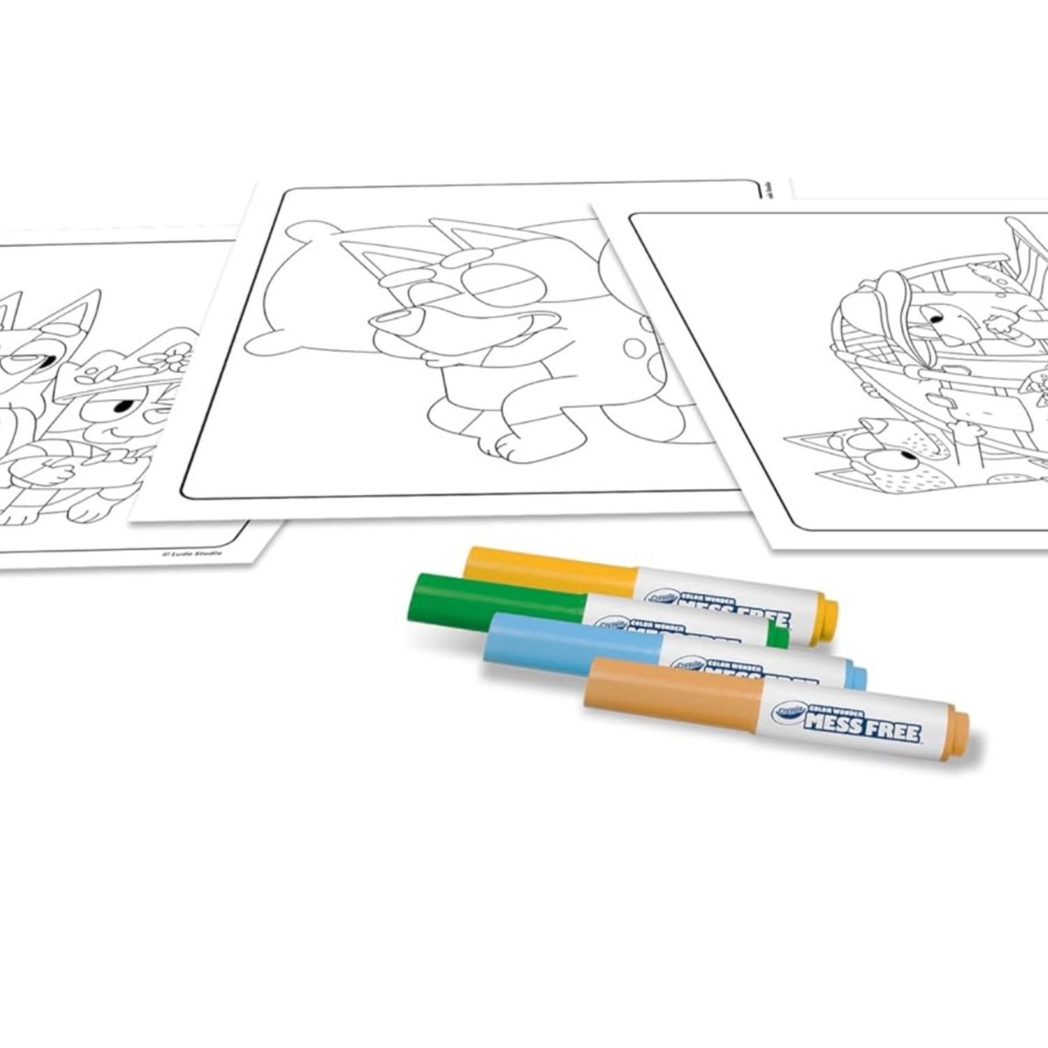 Color wonder, set paw patrol  con 18 pagine da colorare e 4 pennarelli - Paw Patrol