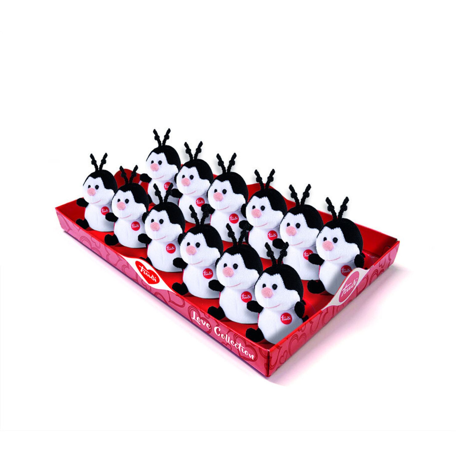 Peluche singolo coccinella cuori - trudi - Trudi