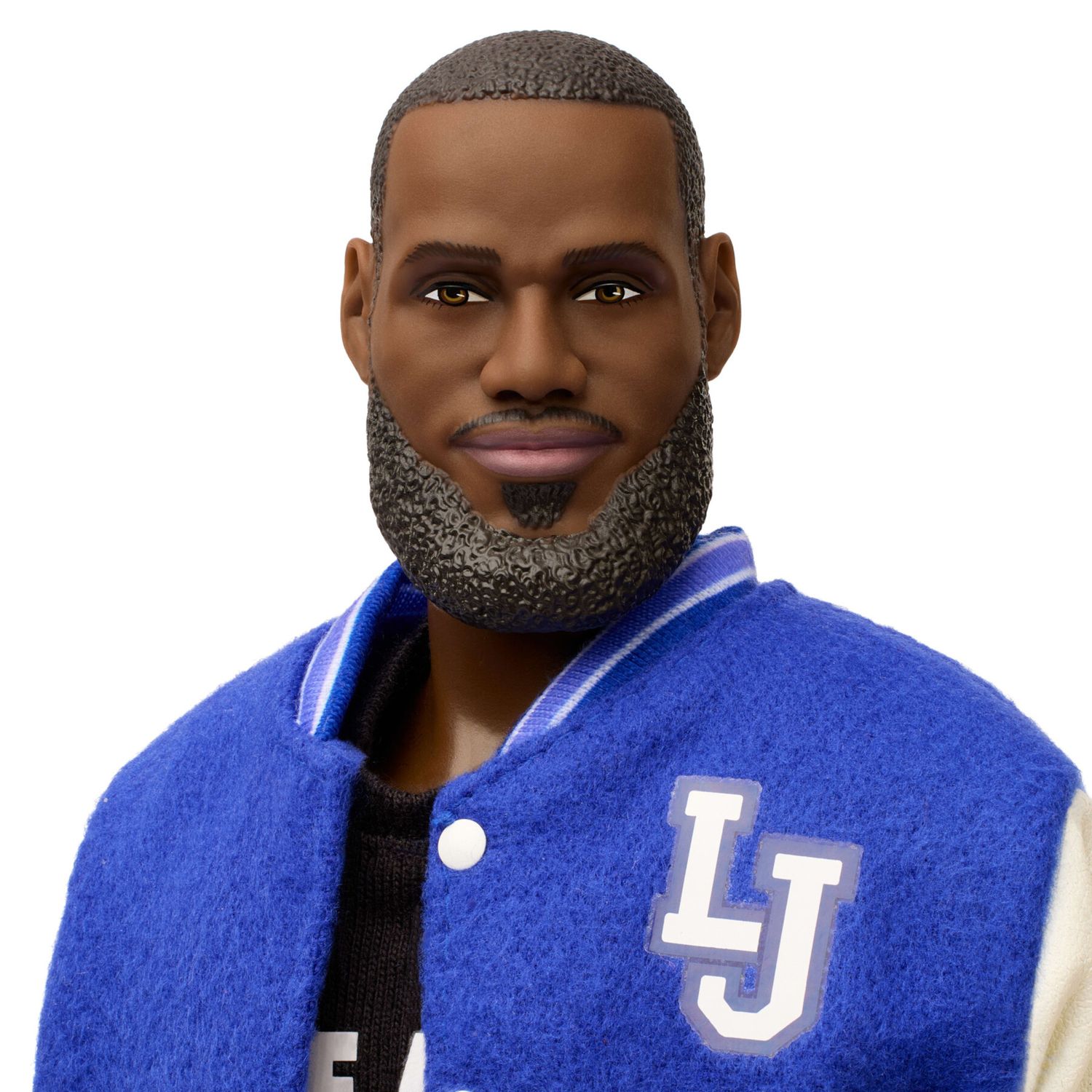 Barbie signature -  lebron james kenbassadors, bambola da collezione del campione nba con giacca in stile college e accessori inclusi - Barbie