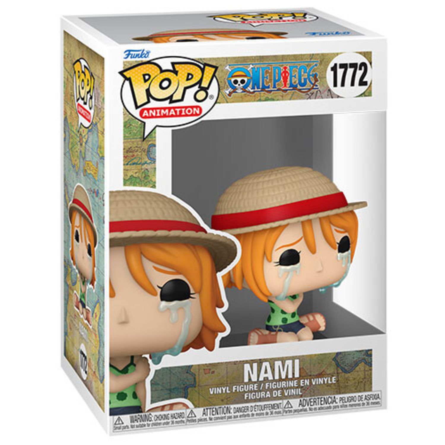 Funko pop one piece nami in lacrime 1772 – personaggio da collezione - ONE PIECE