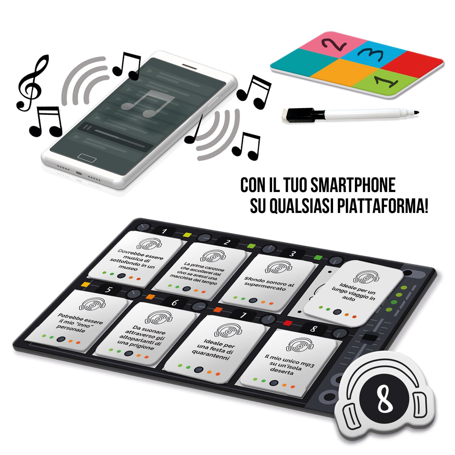 Musicalmente – party game musicale divertente e strategico - HEADU