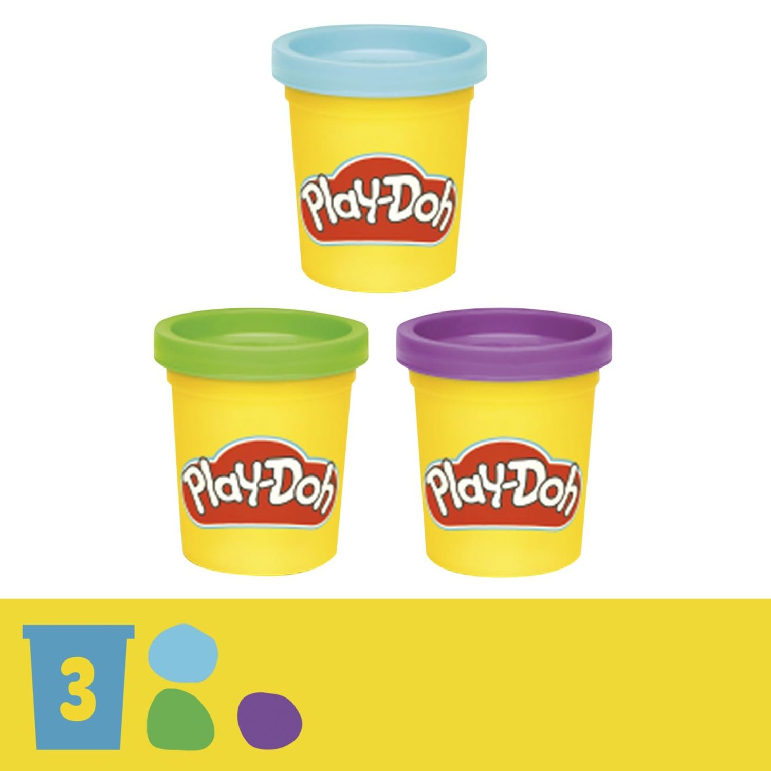 Play-doh prima macchina fotografica – set creativo per bambini dai 2 anni con fotocamera giocattolo, 3 vasetti di pasta, 7 accessori e tappetino - PLAY-DOH