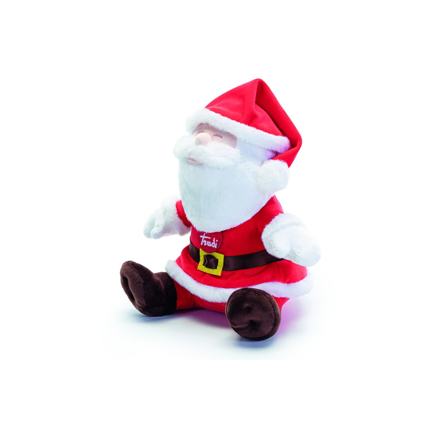 Peluche babbo natale seduto 36 cm  - trudi - Trudi