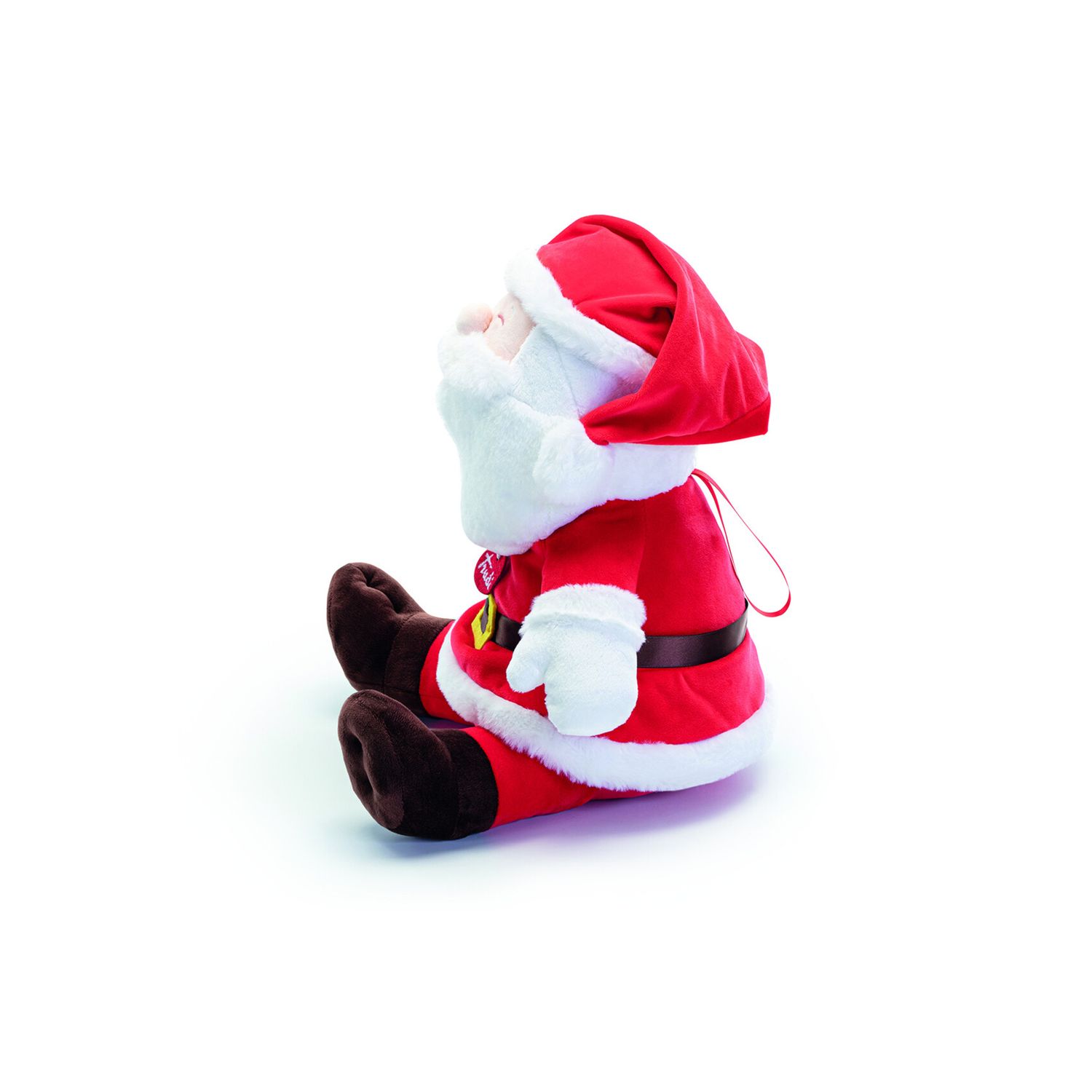 Peluche babbo natale seduto 32 cm  - trudi - Trudi